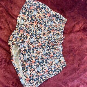 Women's floral shorts